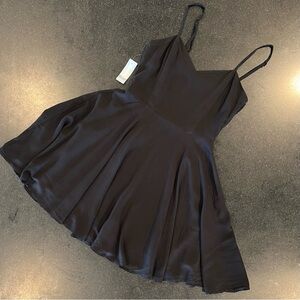 Talula Lipinski Black Mini Dress with Spaghetti Straps